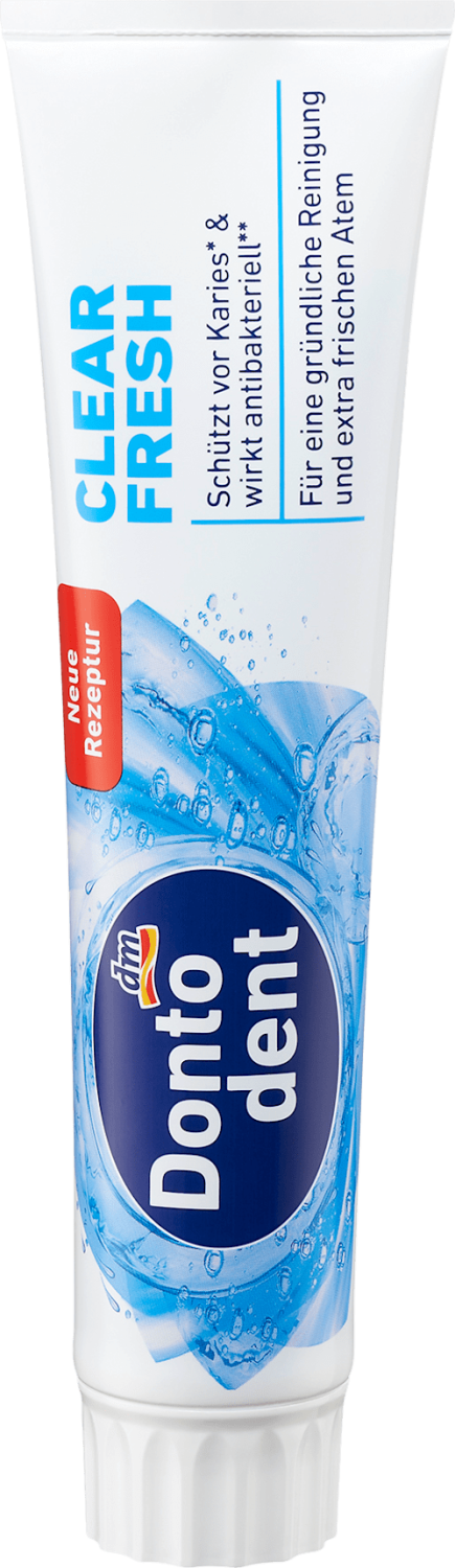 Pasta za zube DONTODENT Clear fresh 125ml-slika