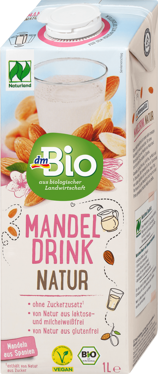 DM BIO napitak od badema 3% 1l-slika