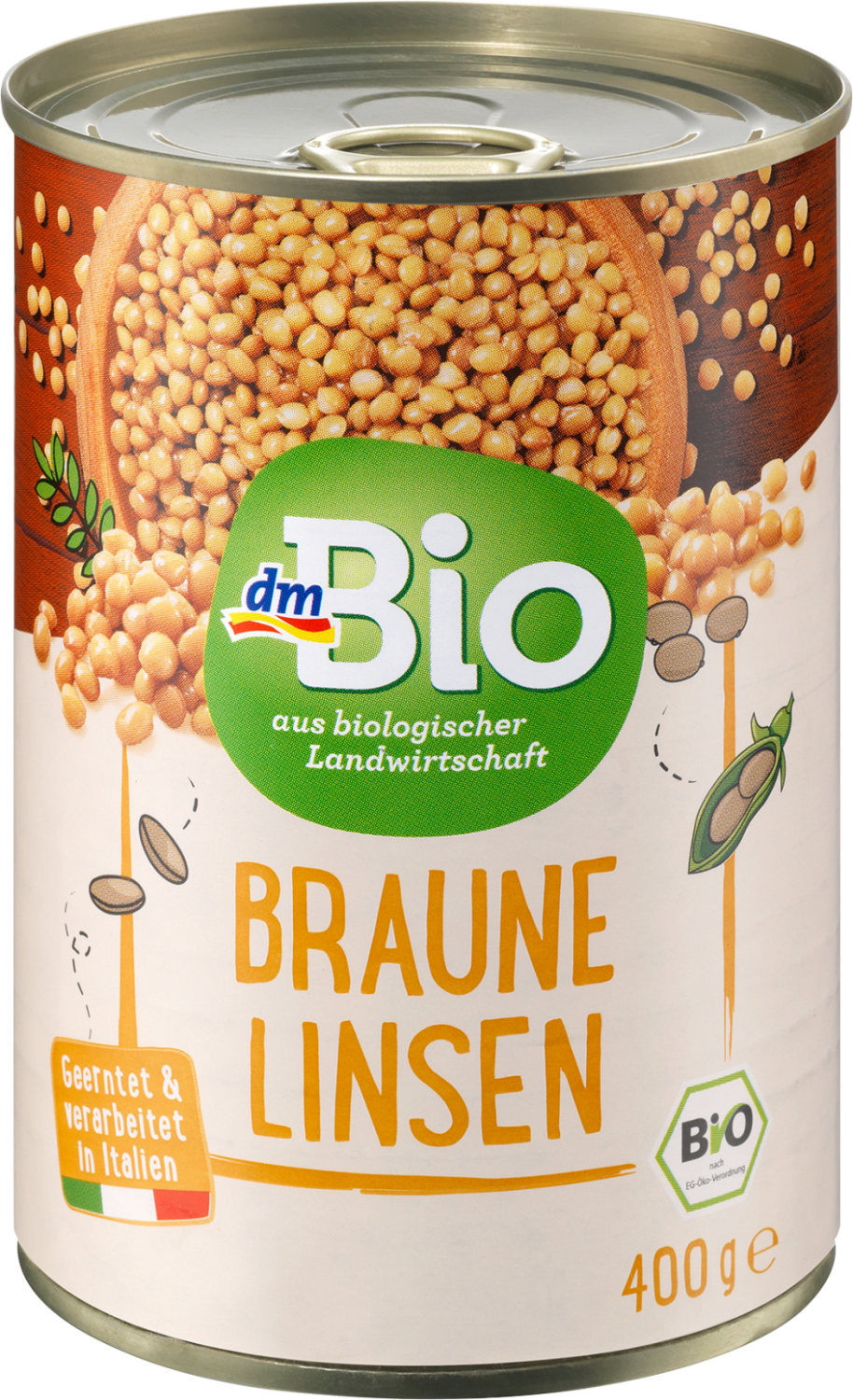 DM BIO smeđe sočivo 400g-slika