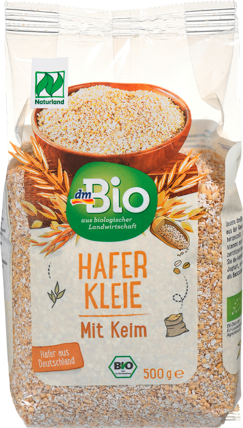 Ovsene mekinje DM BIO sa klicama 500g-slika