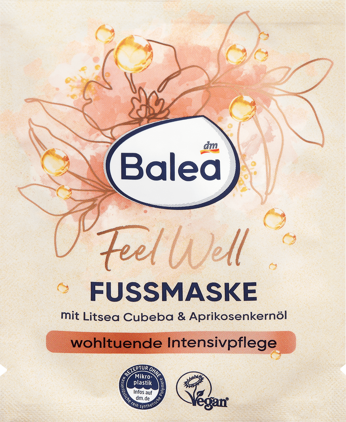 BALEA Feel well maska za stopala 15ml-slika