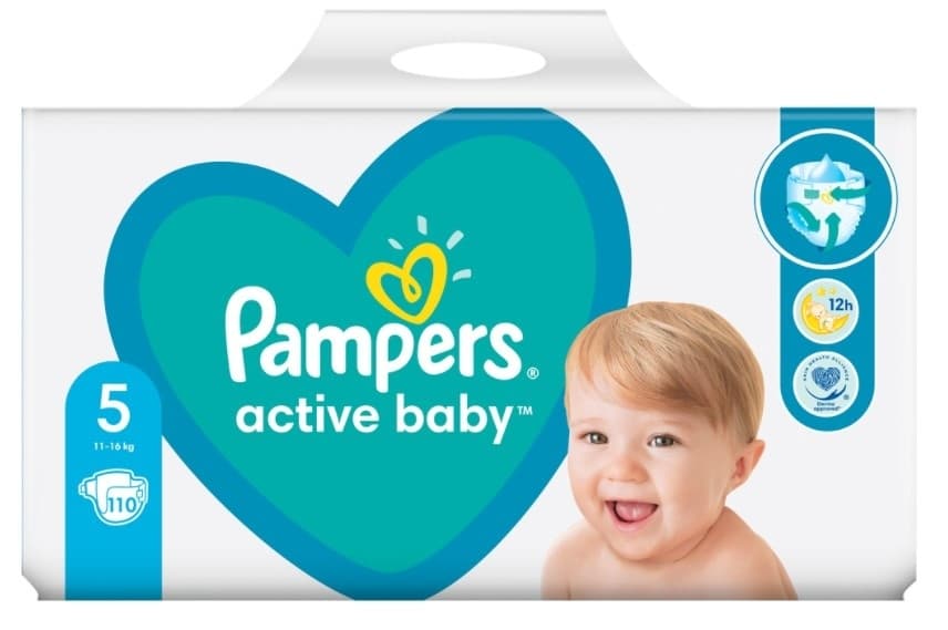 PAMPERS pelene MB 5 110kom-slika