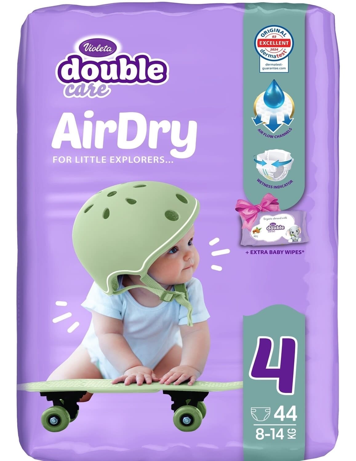 VIOLETA pelene Air dry maxi 4 44kom-slika