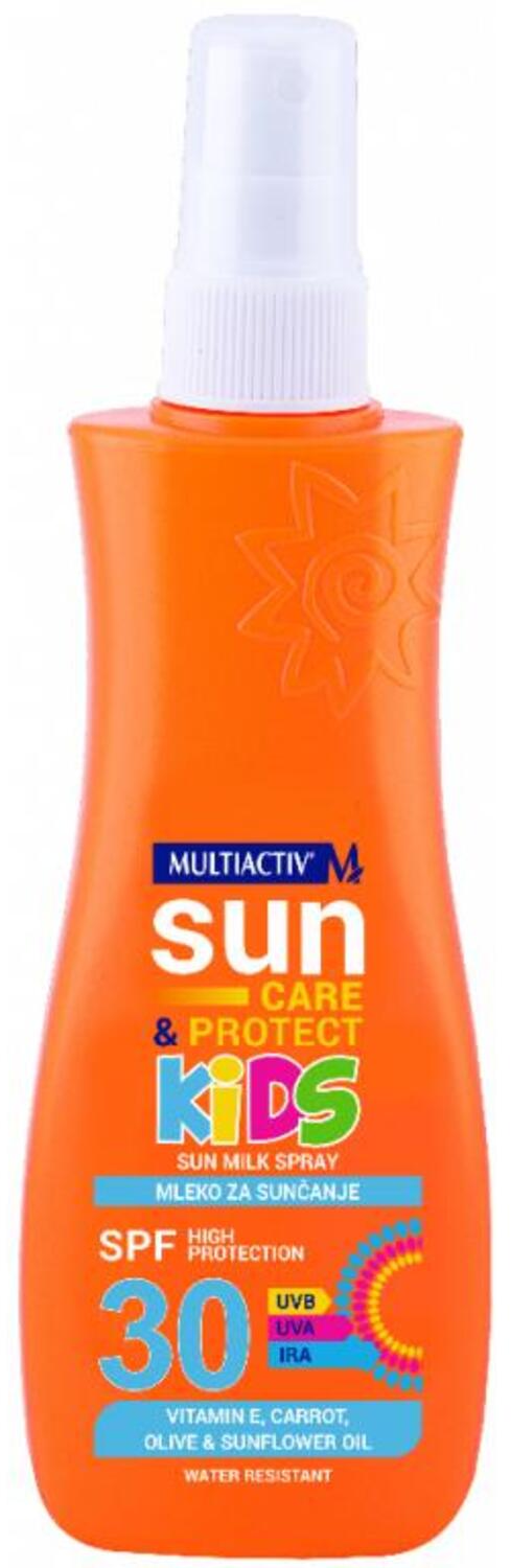 Mleko za sunčanje MULTIACTIV kids care & protect SPF30 200ml-slika