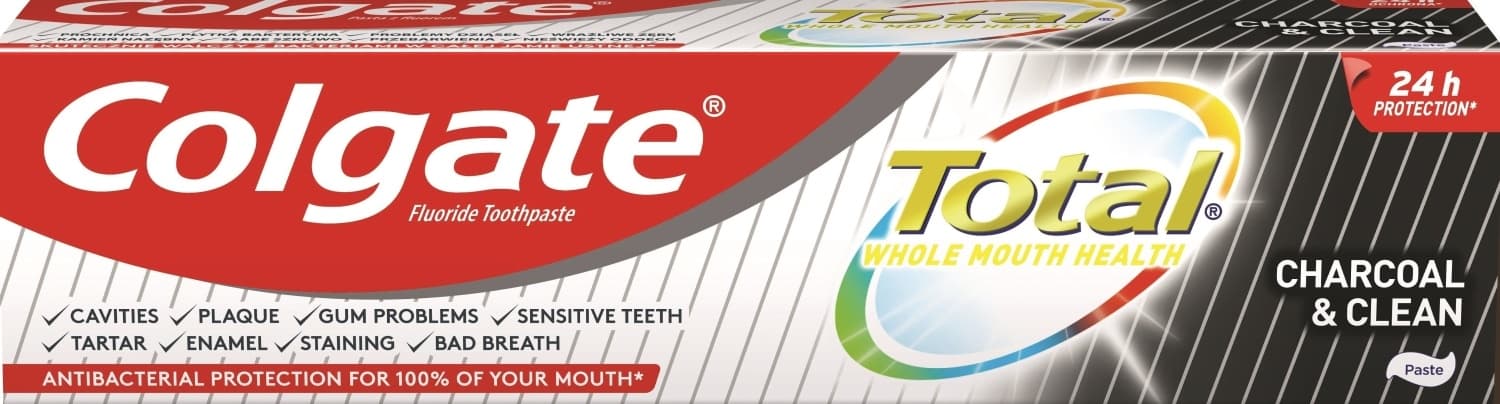 Pasta za zube COLGATE Total charcoal & clean 100ml-slika