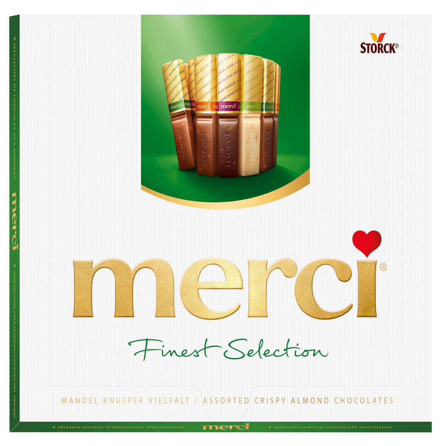Bombonjere MERCI crispy 250g-slika