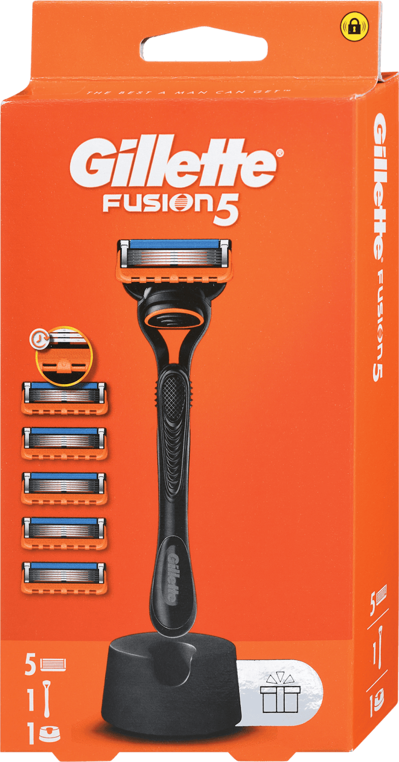 BRIJAČ GILLETTE FUSION H+5+STAND-slika