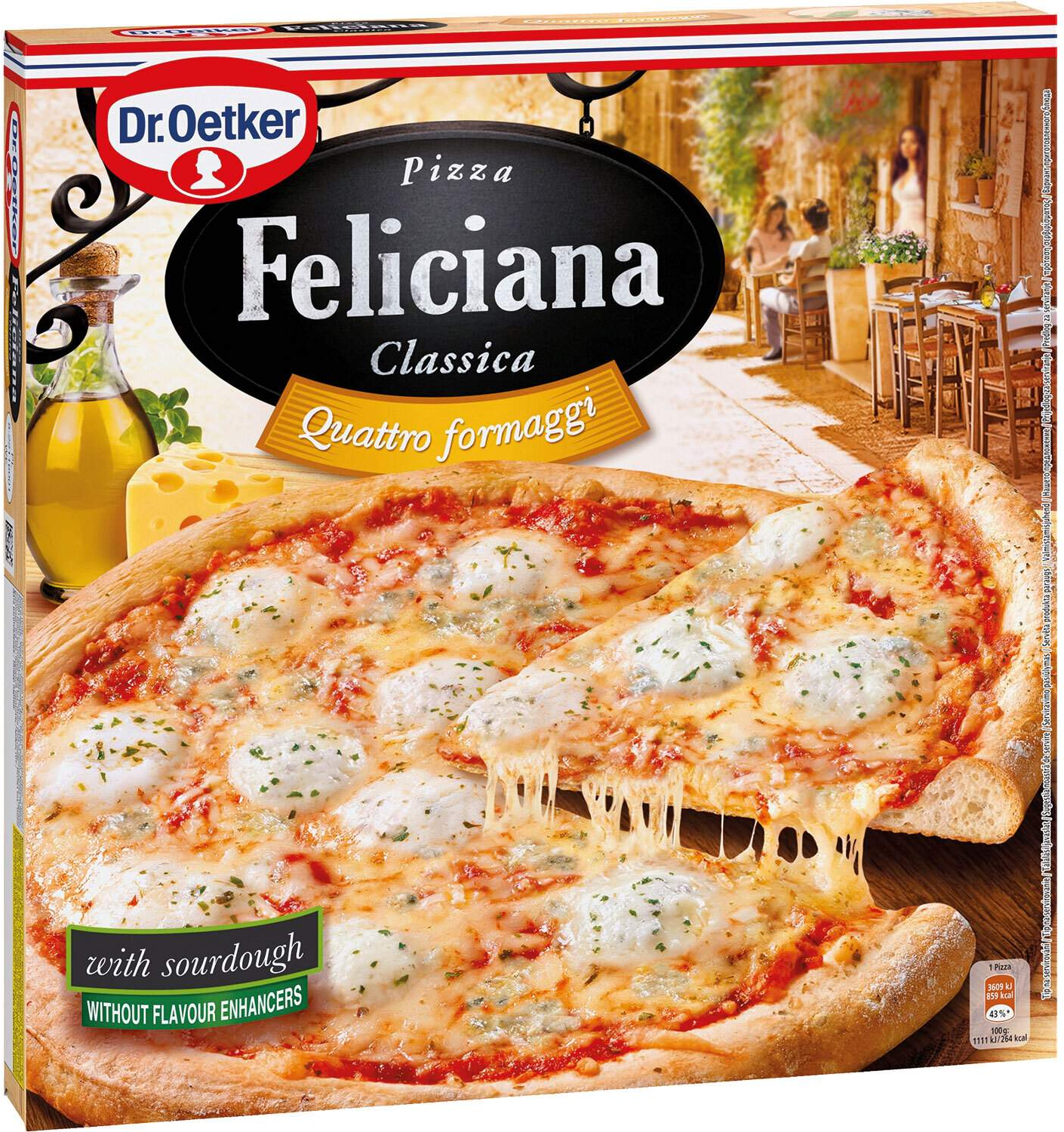 358223 Dr oetker pizza feliciana quattro formaggi 325g-slika