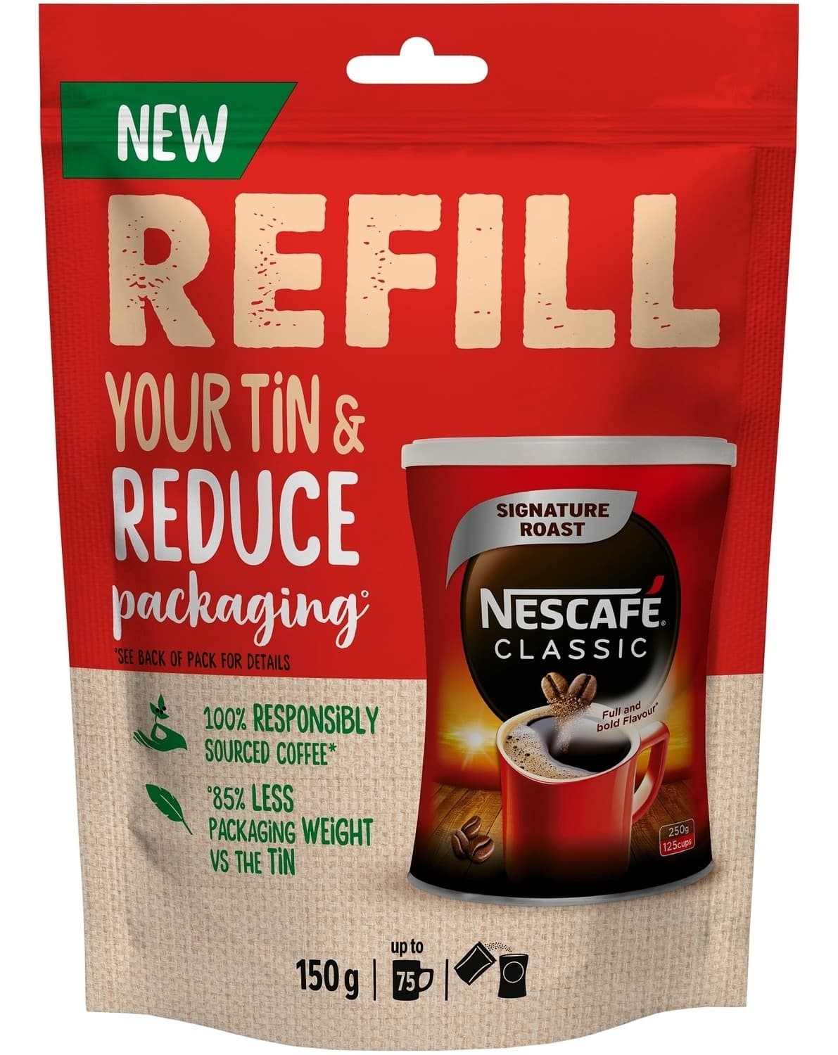 NESCAFE CLASSIC SACHET 150G-slika