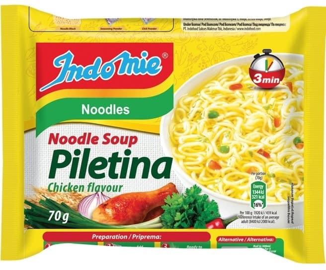 Nudle INDOMIE piletina 70g-slika