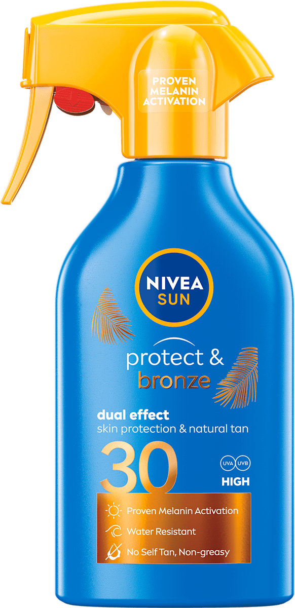 Sprej za zaštitu od sunca NIVEA protect&bronze SPF 30 250ml-slika