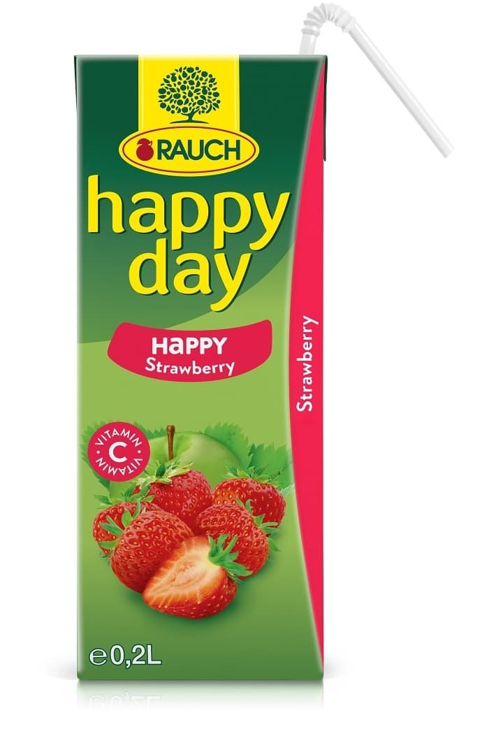 Voćni sok RAUCH Happy day family jagoda 200ml-slika