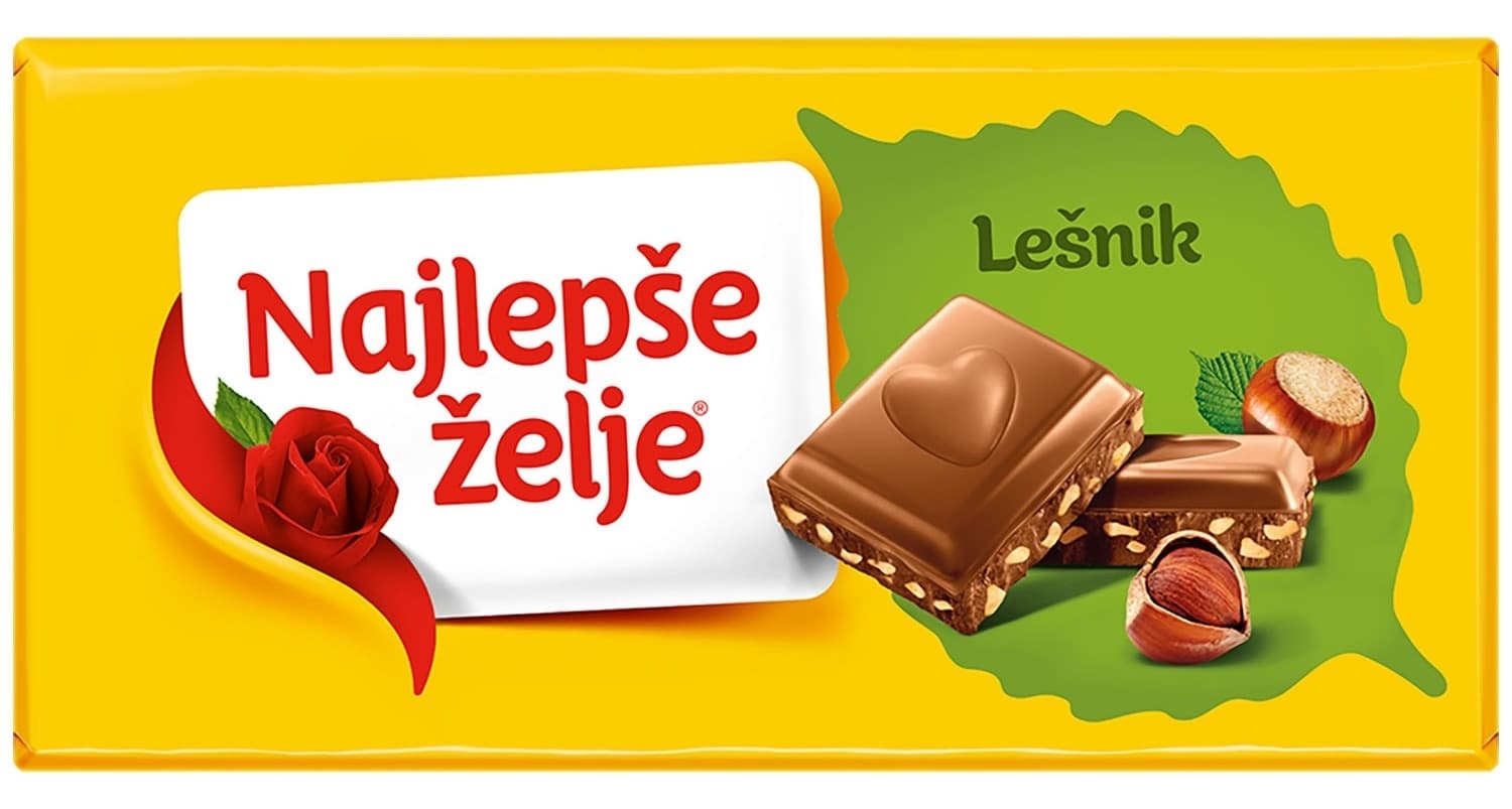 COKOLADA NAJLEPSE ZELJE LESNIK 90G-slika