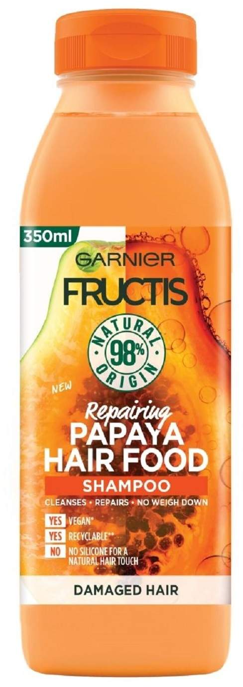 Šampon GARNIER Fructis Hair food Papaya 350ml-slika
