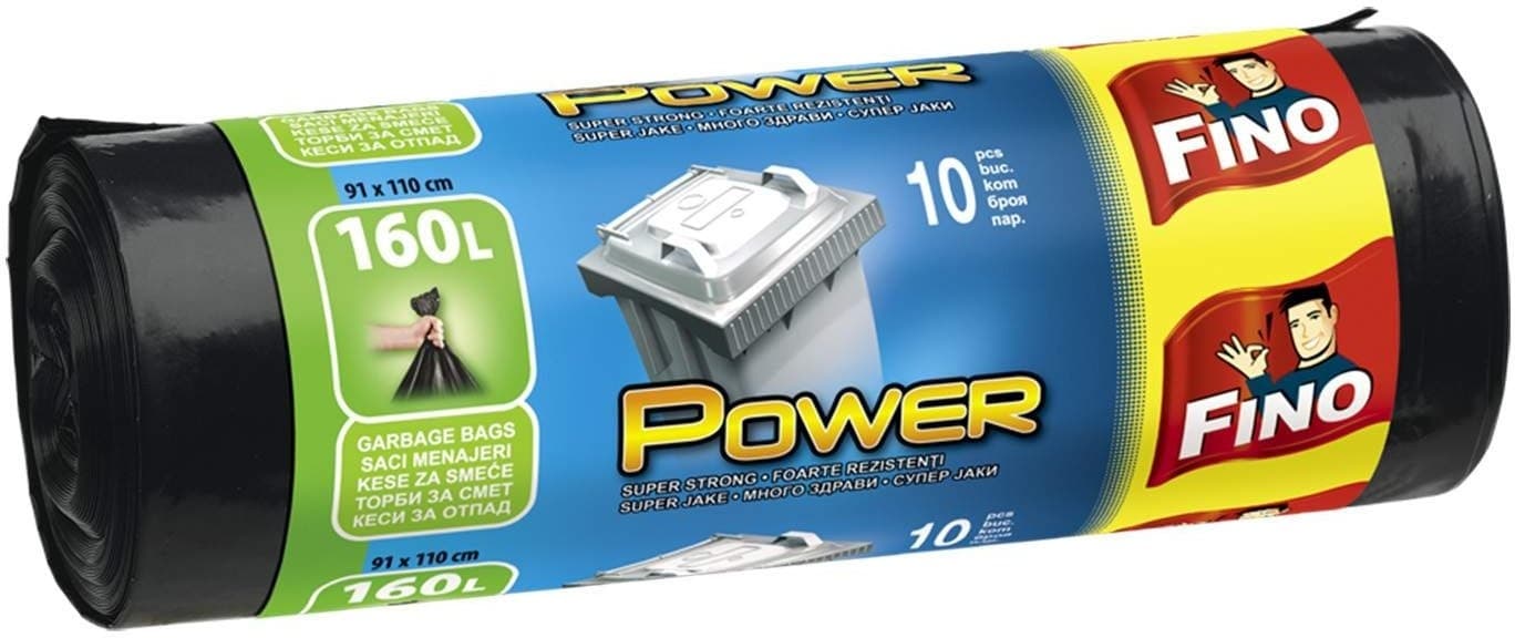 FINO kese za smeće power 160l 10kom-slika