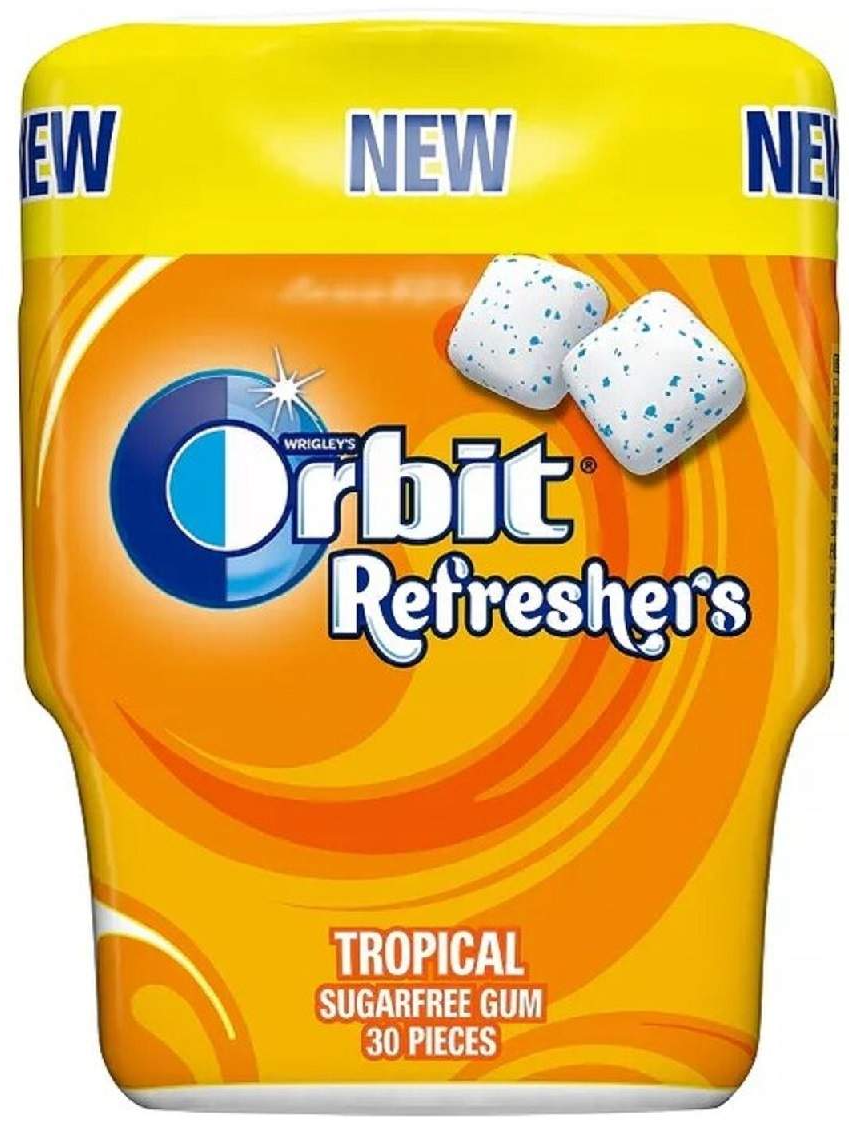 Zvake Orbit Tropical Bottle 67g-slika