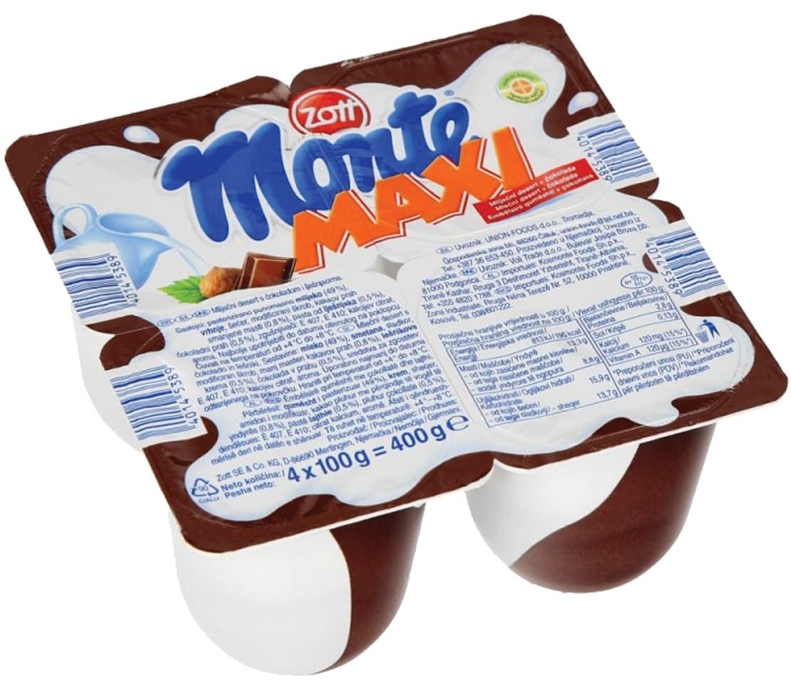 Desert ZOTT Monte Maxi 100g-slika
