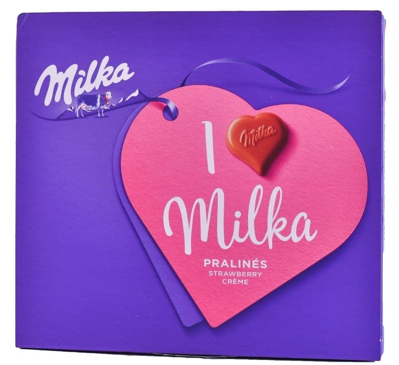 MILKA PRALINE JAGODA 110 G-slika