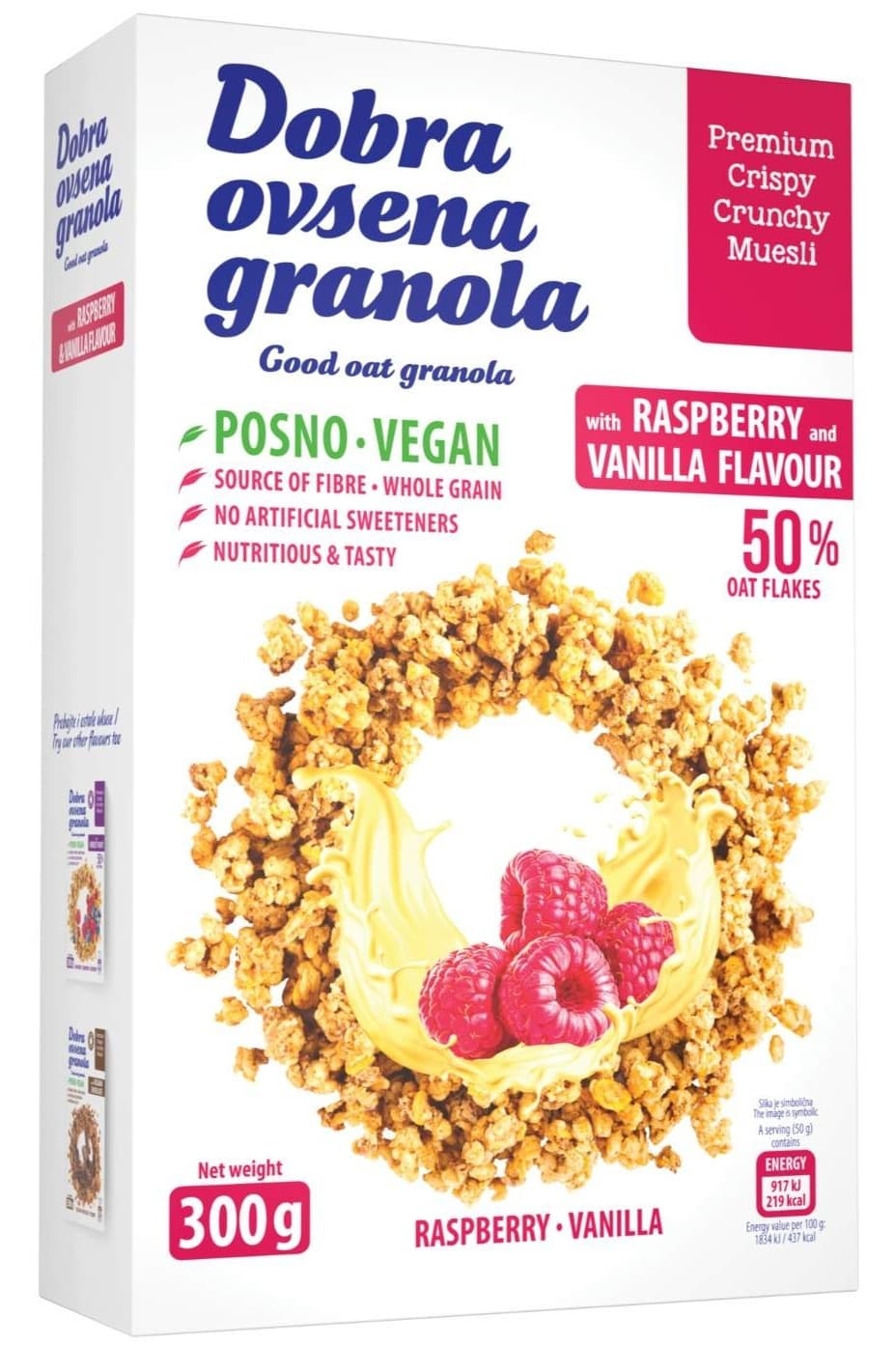GRANOLA DOBRA OVS REG MAL&VAN 300G-slika