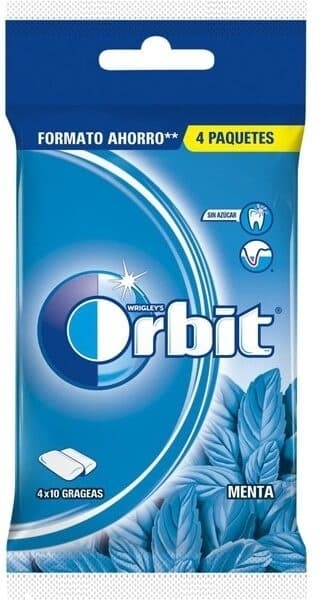 ŽV GUMA ORBIT PEPPERMINT 4X14G-slika