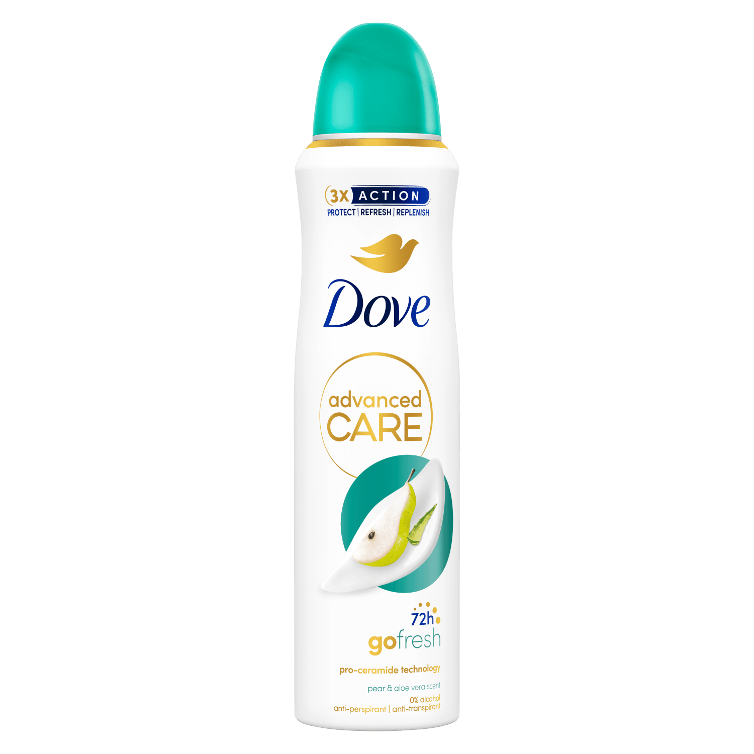 Dezodorans DOVE Pear & aloe vera 150ml-slika