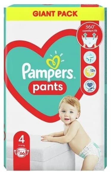PELENE PANTS GP 4 MAXI PAMPERS 62/1-slika