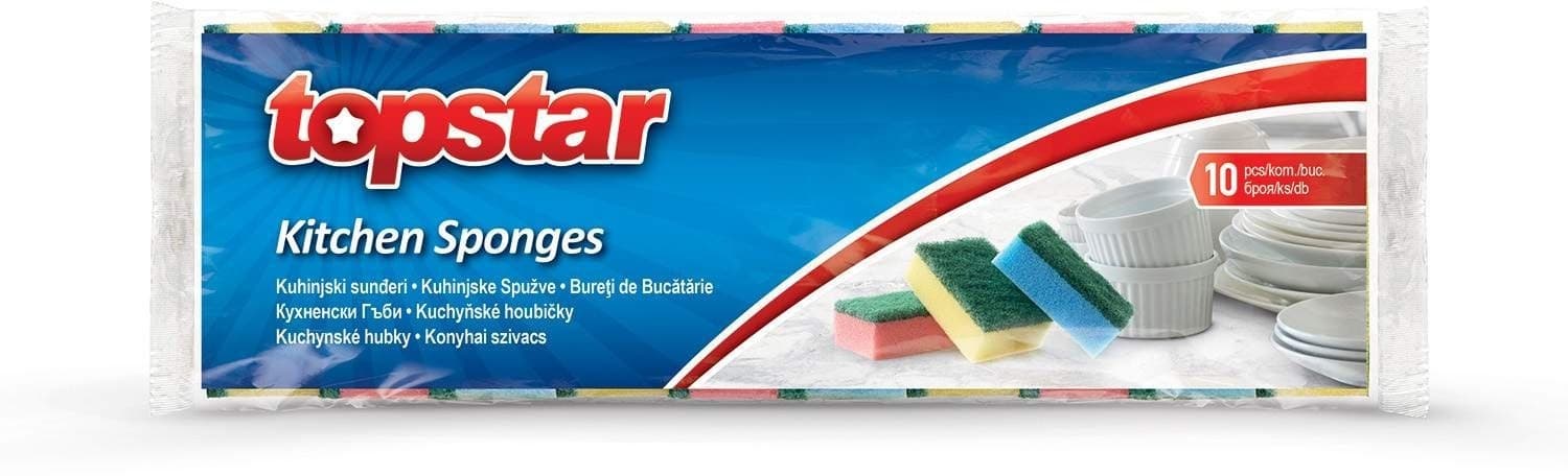 TOP STAR sunđeri u boji 10kom-slika