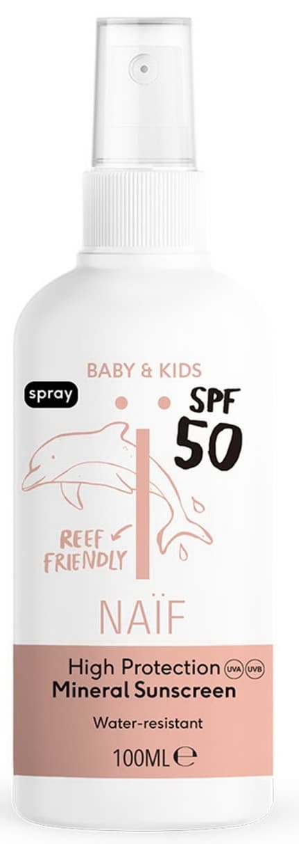 Dečiji sprej za sunčanje NAIF SPF50 100ml-slika