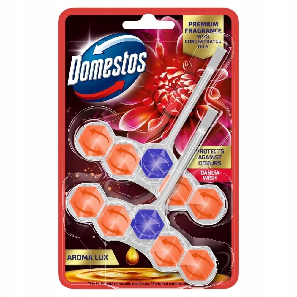 WC osvezivac Domestos Dahlia flower2x50g-slika