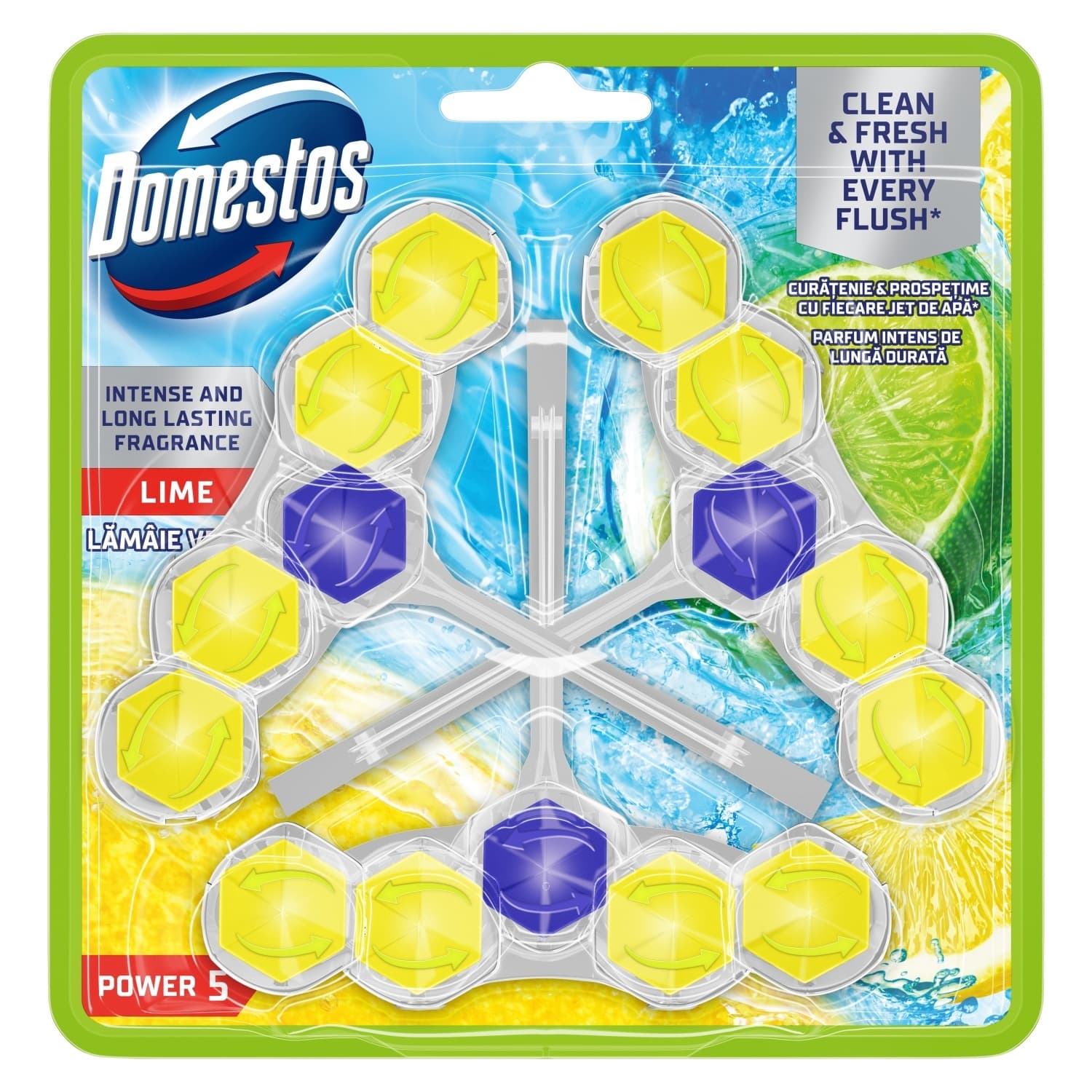 OSVEŽIVAČ DOMES RB POW 5 LIME 3X55G-slika