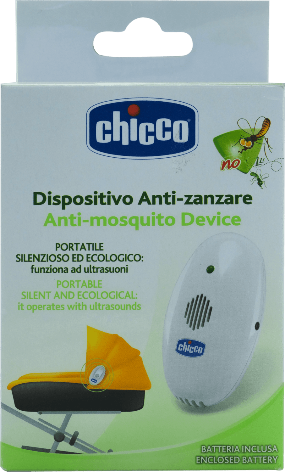 CHICCO Zanza prenosivi uređaj protiv komaraca 1kom-slika
