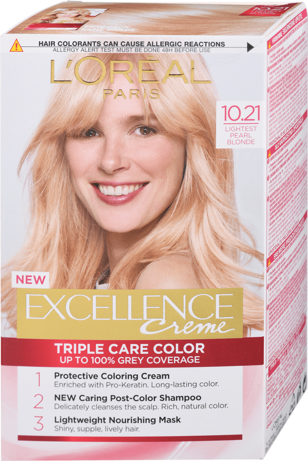 L'OREAL Excellence farba za kosu 10.21 lightest pearl blonde-slika