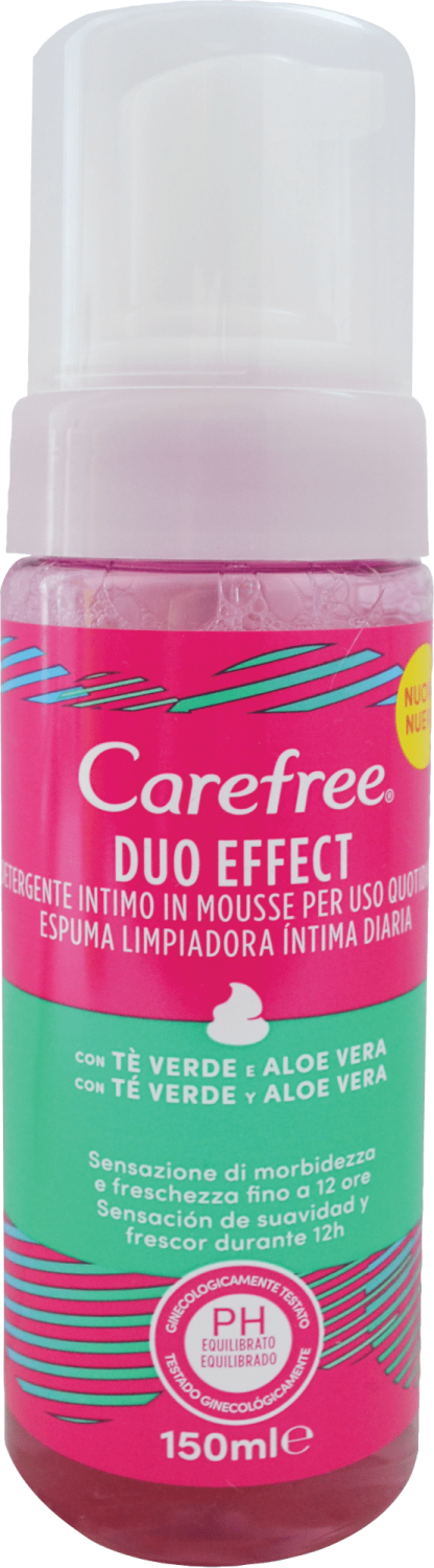 Intimna kupka CAREFREE duo effect aloe vera 150ml-slika