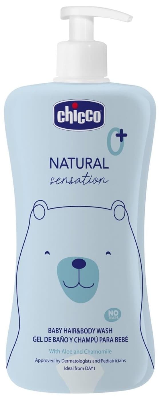 CHICCO Natural sensation šampon i kupka 500ml-slika