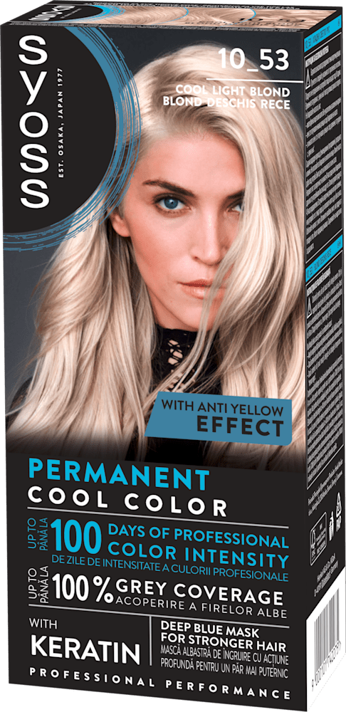 SYOSS Permanent Color farba za kosu 10.53 hladno svetlo plava-slika