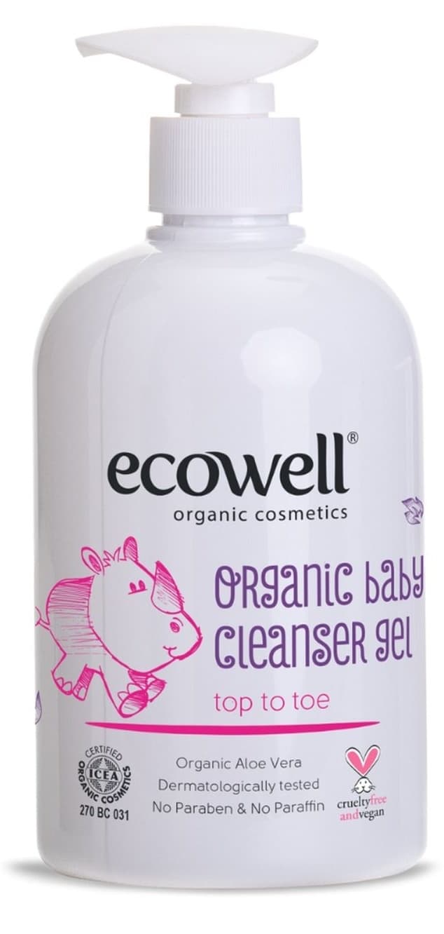ECOWELL organski gel za čišćenje kože beba 500ml-slika