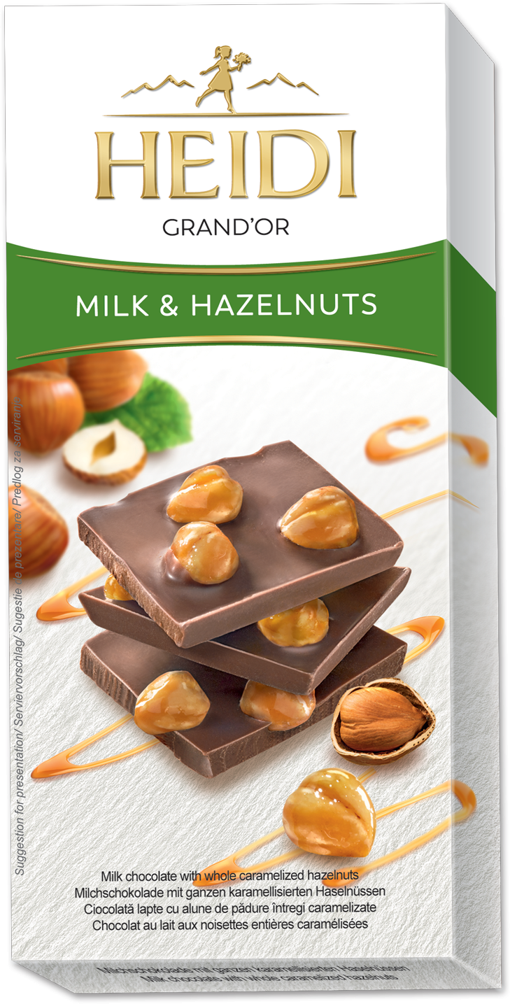 Cokolada ml lesnik Heidi Grand'Or 100g-slika