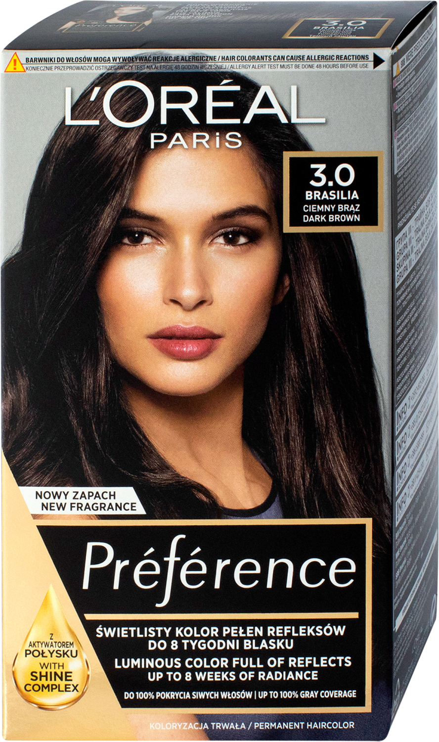 L'OREAL Preference farba za kosu 3.0 dark brown-slika