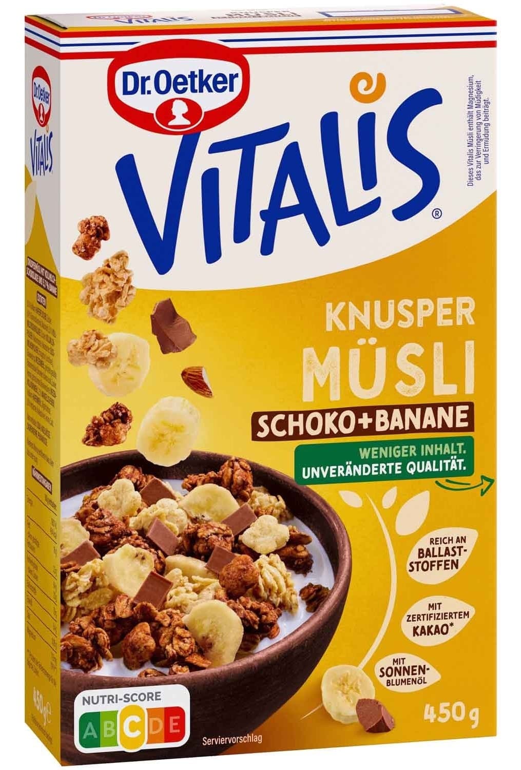 Musli Vit.Knusper Ch.Ban.Dr Oetker 450g-slika