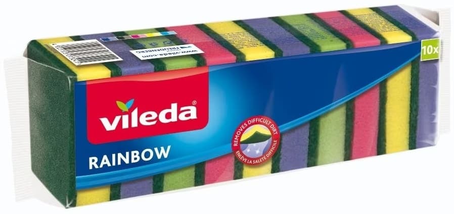 VILEDA sunđer rainbow 10kom-slika