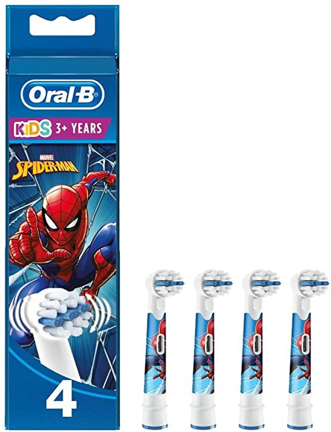ORAL B spiderman nastavci za električnu četkicu 4 kom-slika