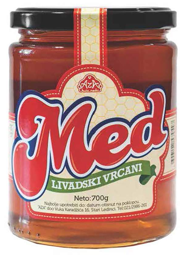 Med livadski Aza 700g-slika