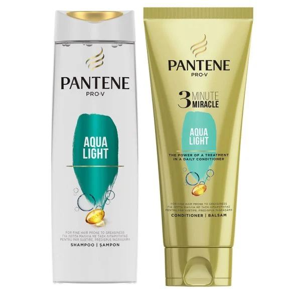 Samp.Pantene AquaLight 400ml+3mm 200ml-slika
