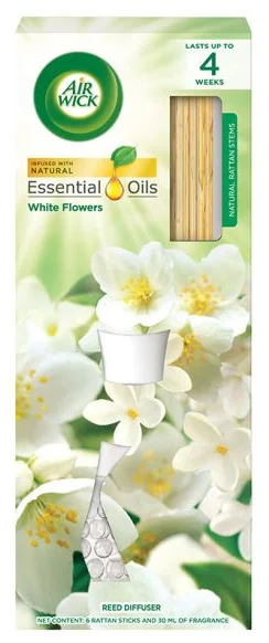 AIR WICK mirisni štapići white flowers 30ml-slika