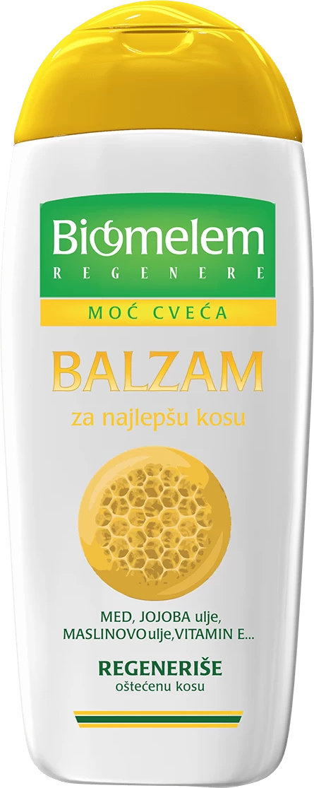 Balzam za kosu BIOMELEM moć cveća sa medom 222ml-slika