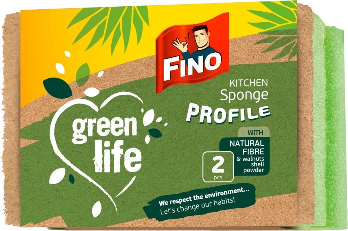 FINO sunđer Green life 2kom-slika