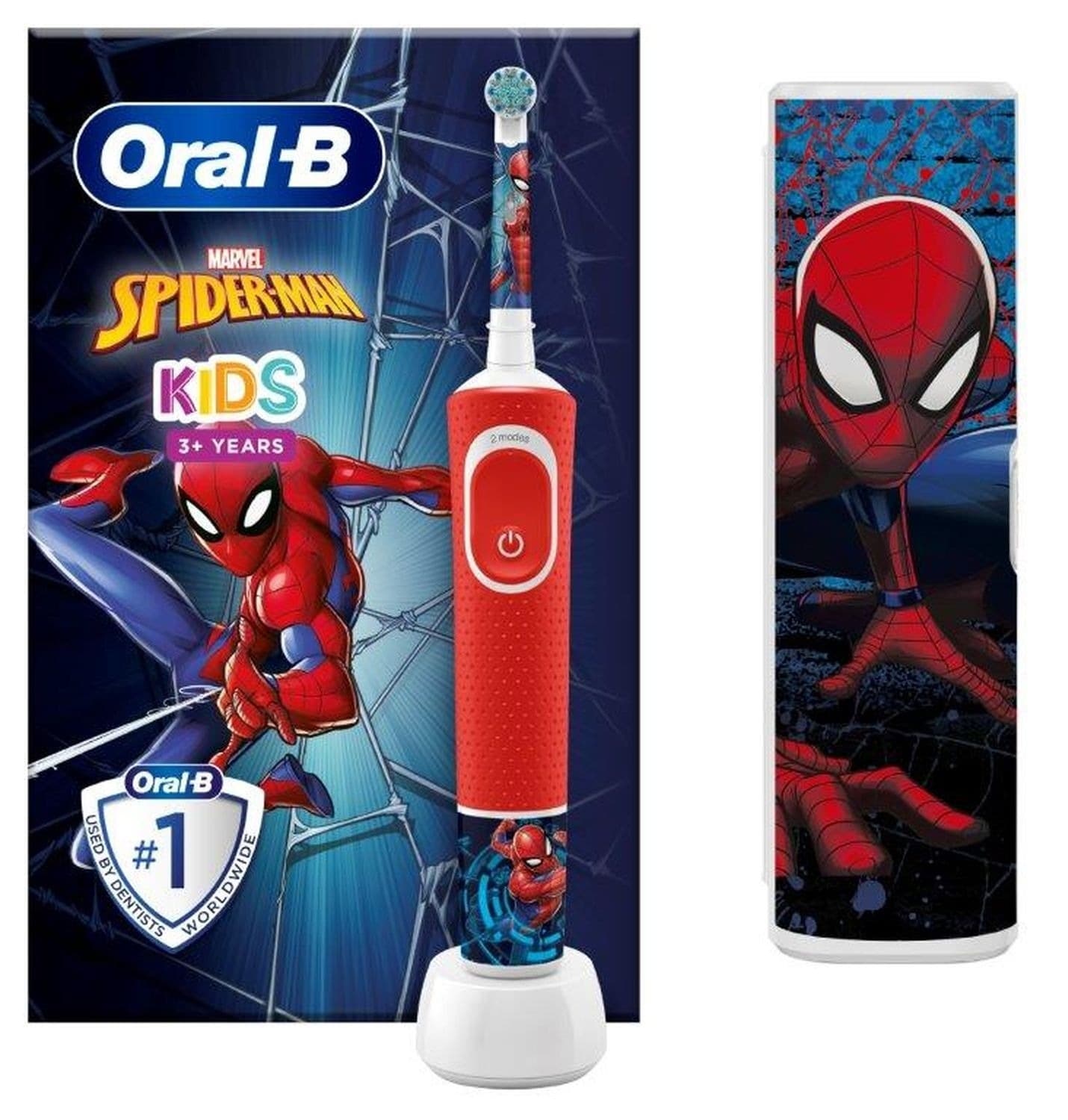 ORAL B Spiderman električna četkica za zube + putna torba-slika