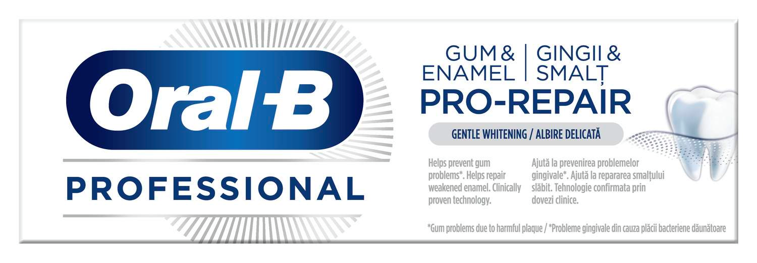 357400 Oral-B prof. whitening 75ml-slika