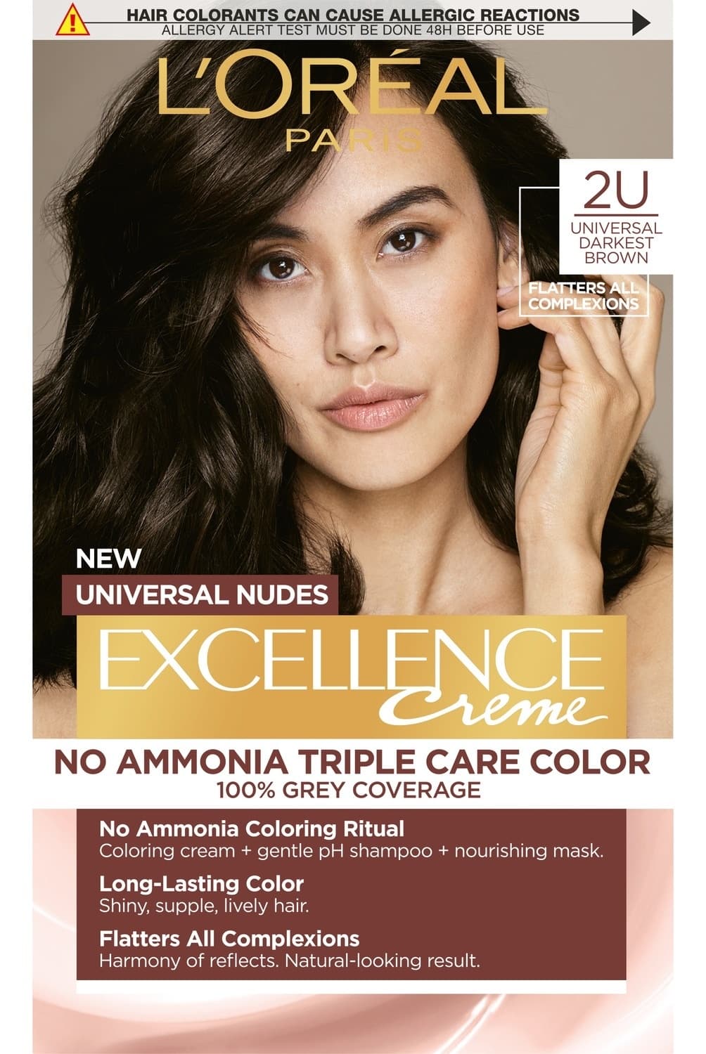 L'OREAL Excellence farba za kosu 2U universal darkest brown-slika
