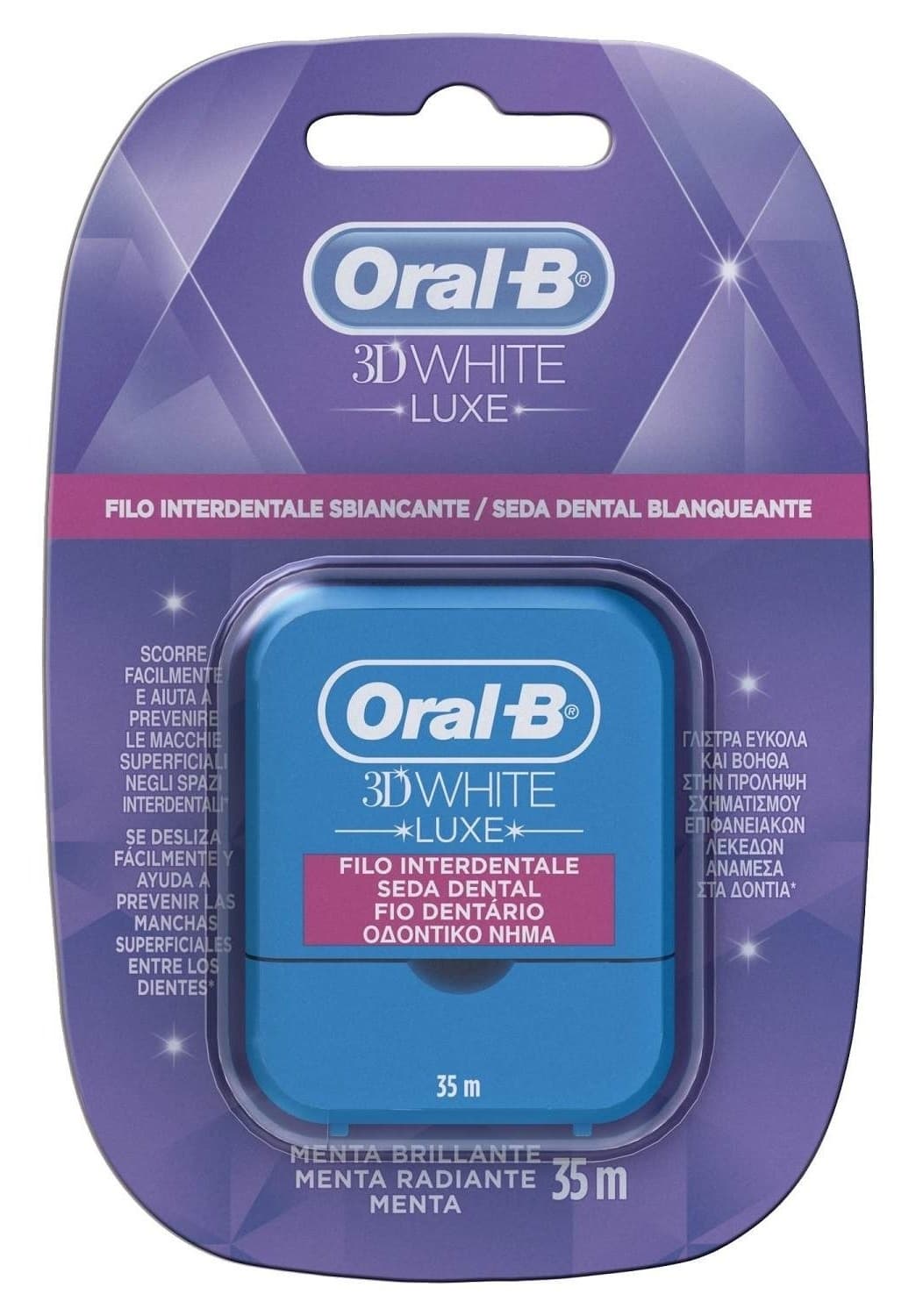 ORAL B 3D white luxe floss konac za zube 35m-slika
